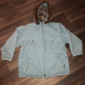 Burberry quilted coat
